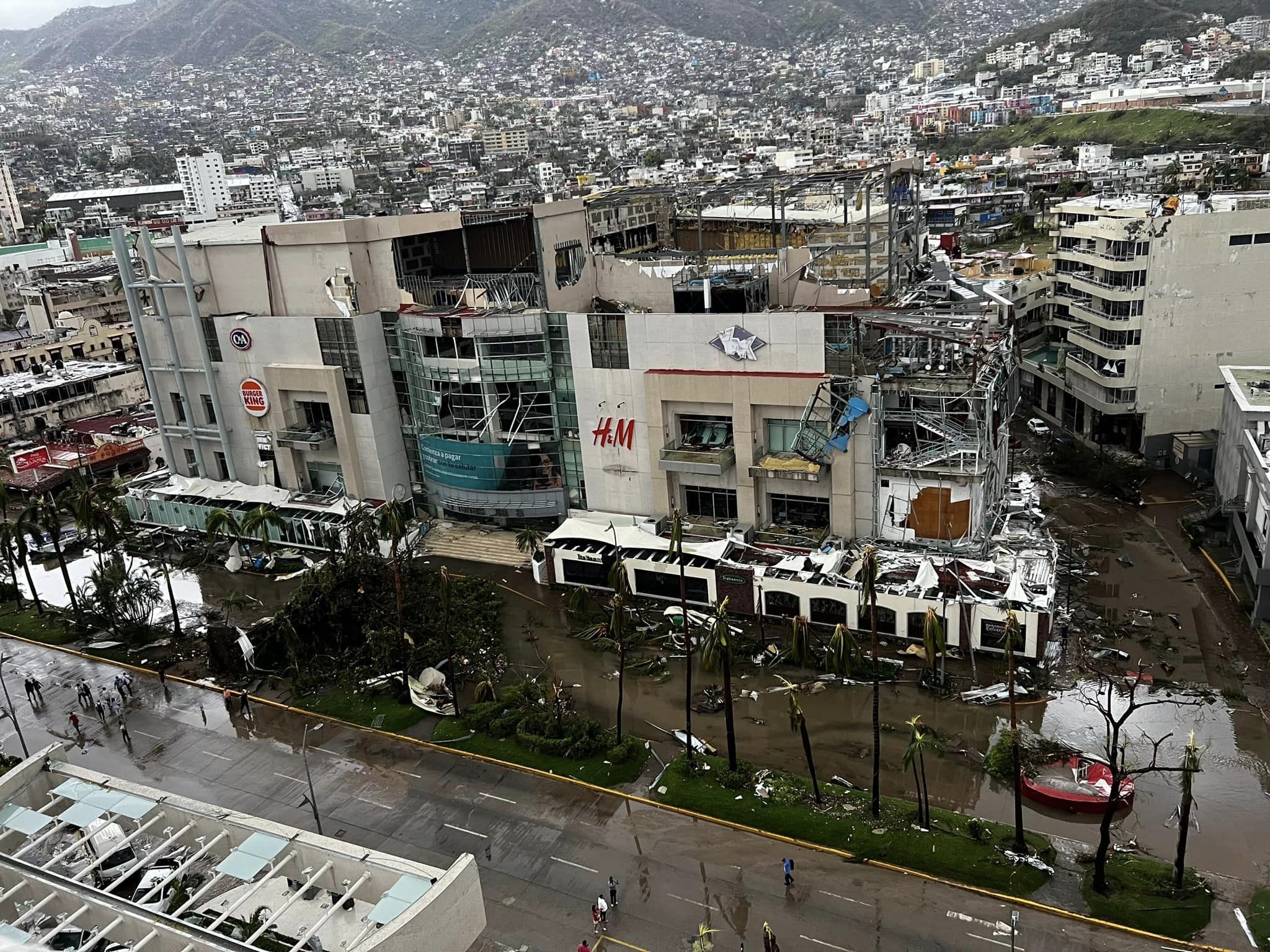 Acapulco tras huracán Otis