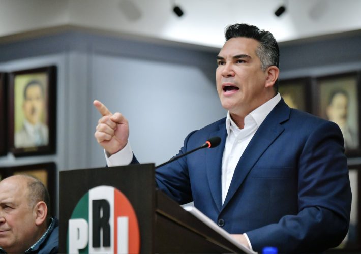 Alejandro Moreno denuncia atentados contra el PRI