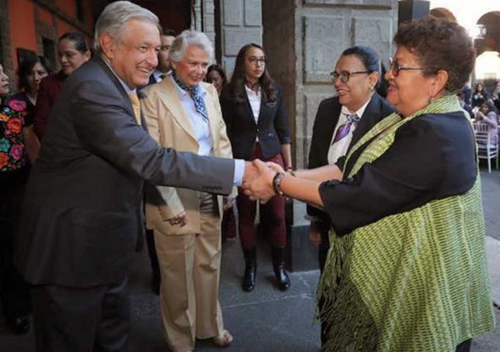 Amlo sobre ernestina Godoy