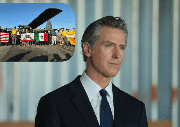 El gobernador de California, Gavin Newsom, expresó su sincero agradecimiento a la presidenta de México