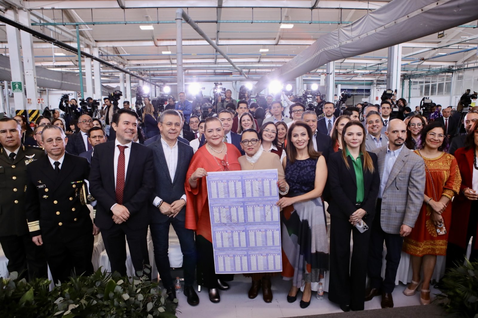 INE y Segob Inician Impresión de Boletas para la Elección Judicial de 2025