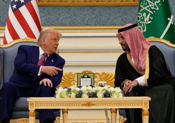donald trump y arabia saudita