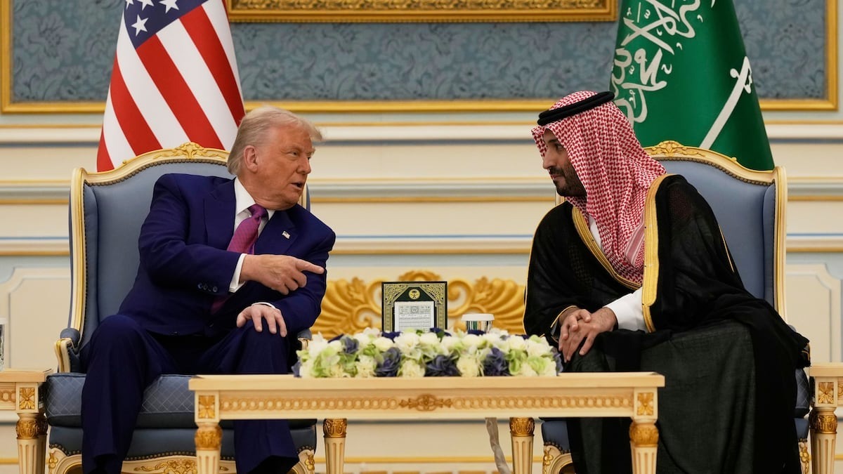 donald trump y arabia saudita