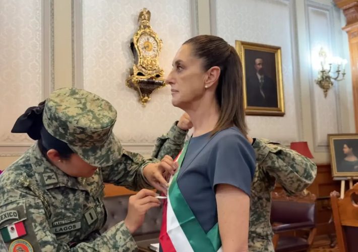 claudia sheinbaum grito