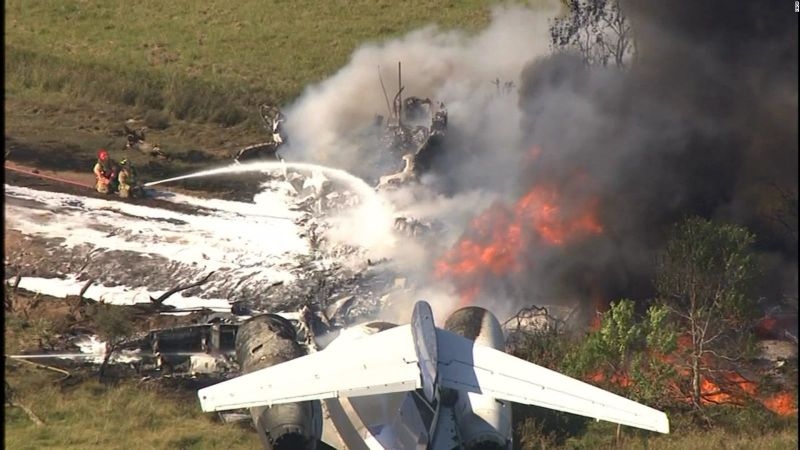 Avioneta de la SEMAR cae en territorio de Texas tras falla mecánica