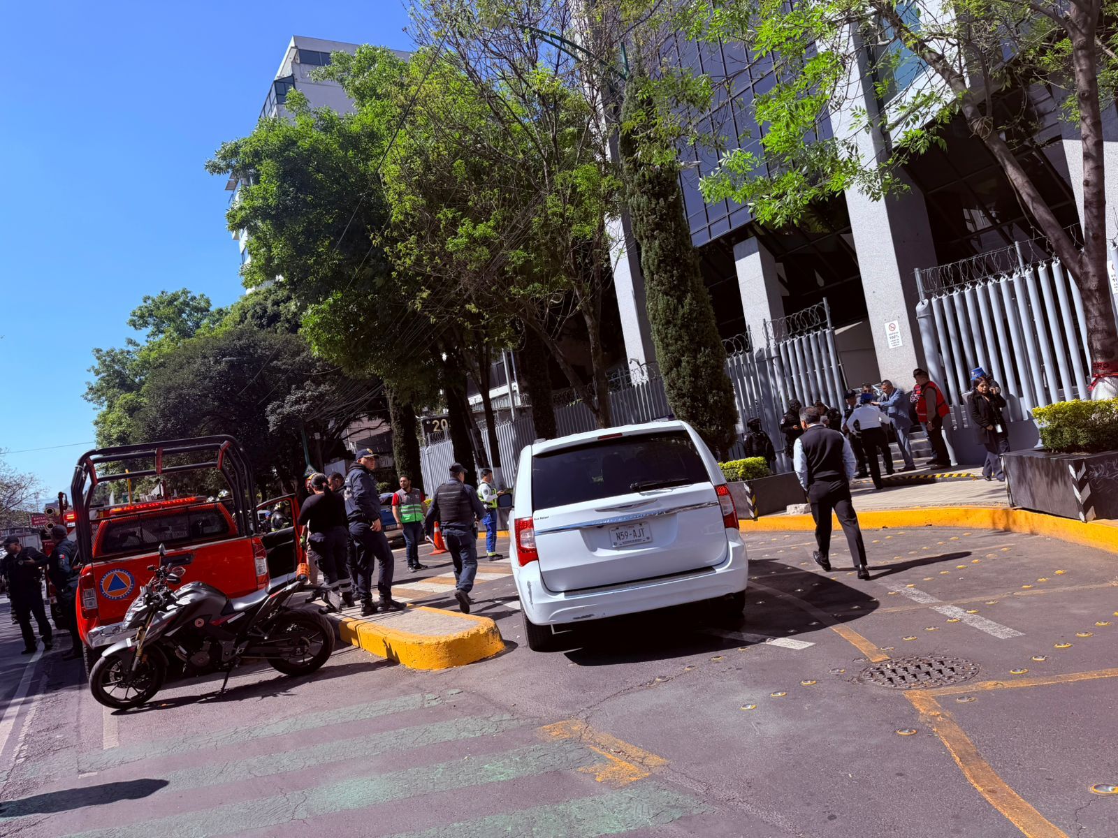 Desalojaron la sede del Poder Judicial; afirman que hubo amenazas de CJNG.