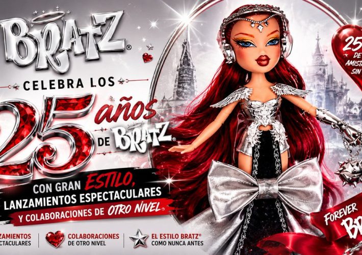 Bratz celebra su aniversario con Gaia, la nueva diosa cromada