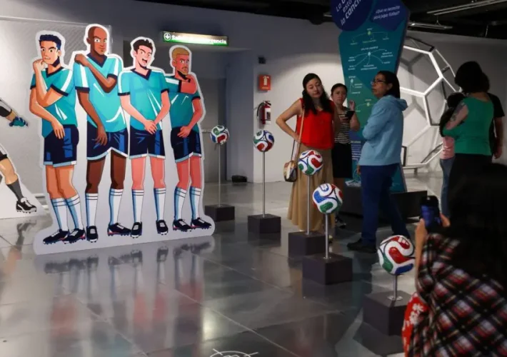 La Ciencia Está en la Cancha, la exposición que mezcla ciencia y deporte