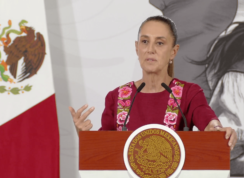 Sheinbaum presume avance en abasto de medicamentos