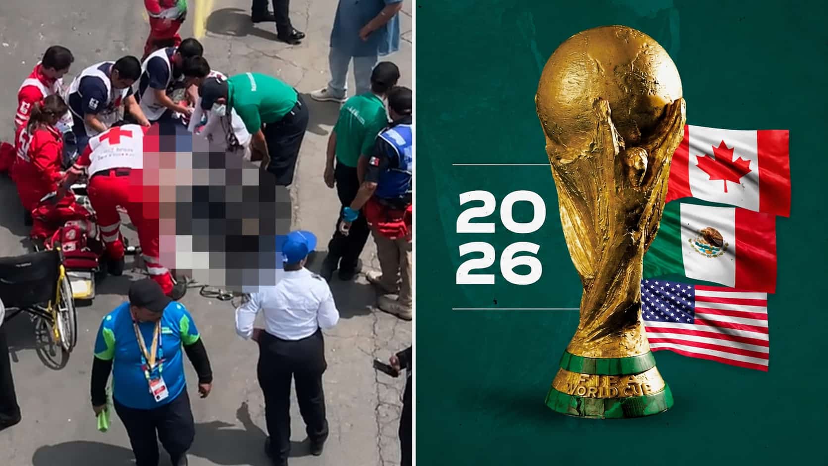 Estadio Ciudad de México movilizó paramédicos por aficionado