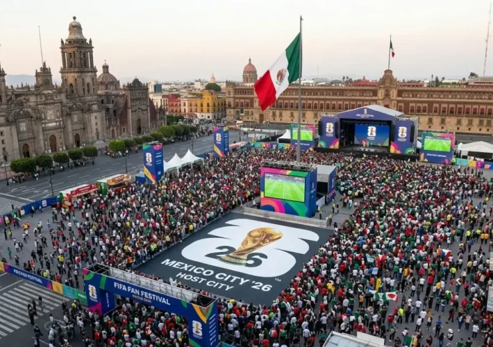FIFA Fan Fest llevará todos los partidos al Zócalo