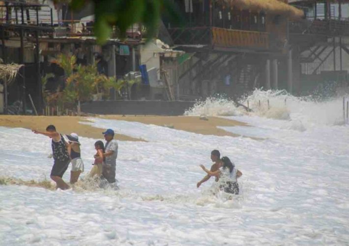 Guerrero prevé 72 horas de mar de fondo