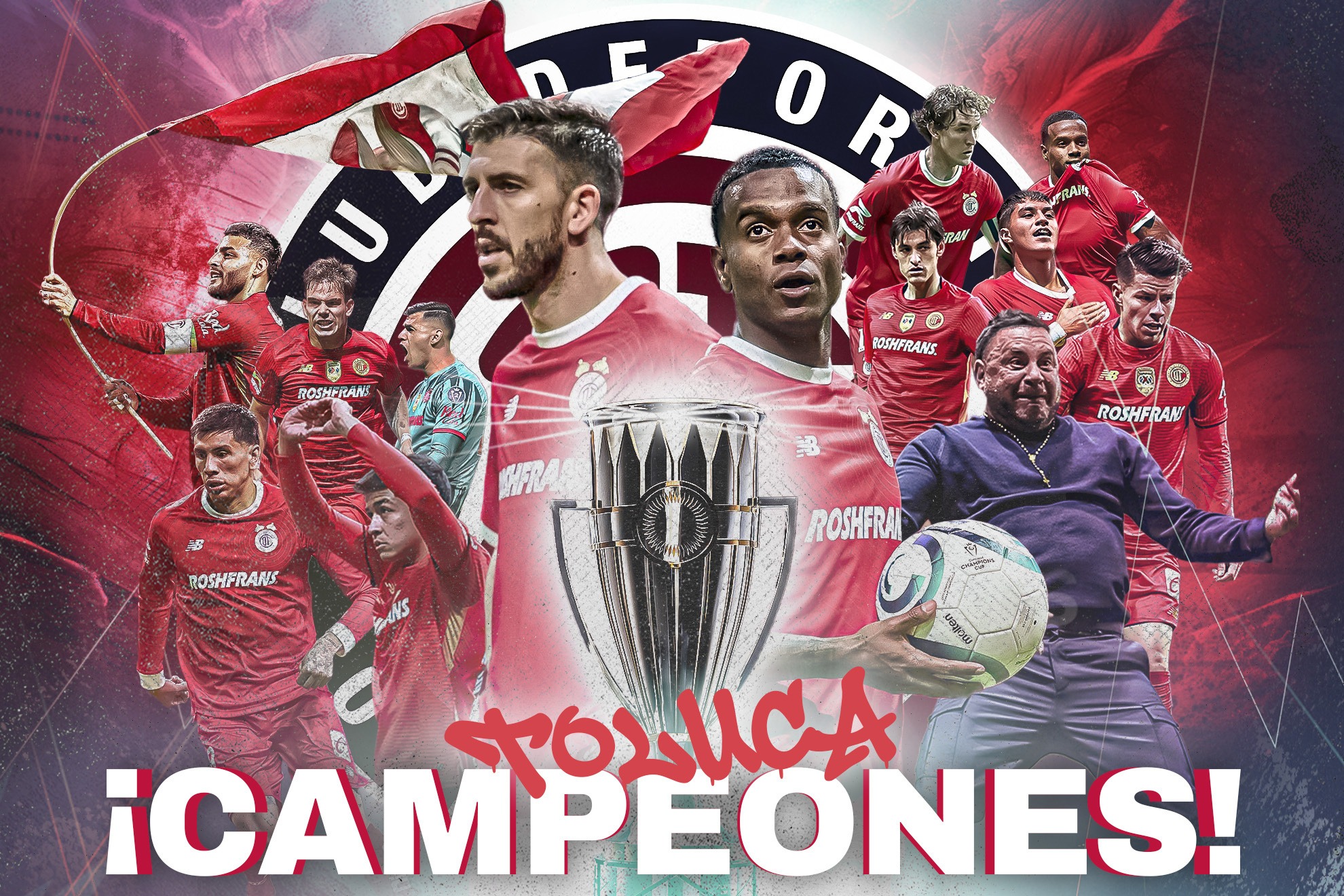 Toluca toca la gloria en Concachampions después de 23 años