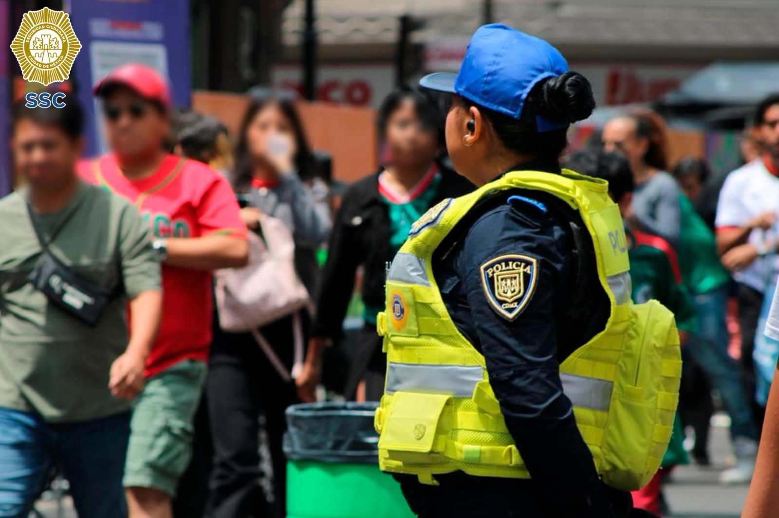La SSC blindará zonas clave de CDMX durante el México vs Ecuador