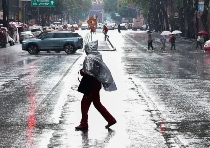 Lluvias, viento y posibles tormentas marcarán el clima de este lunes