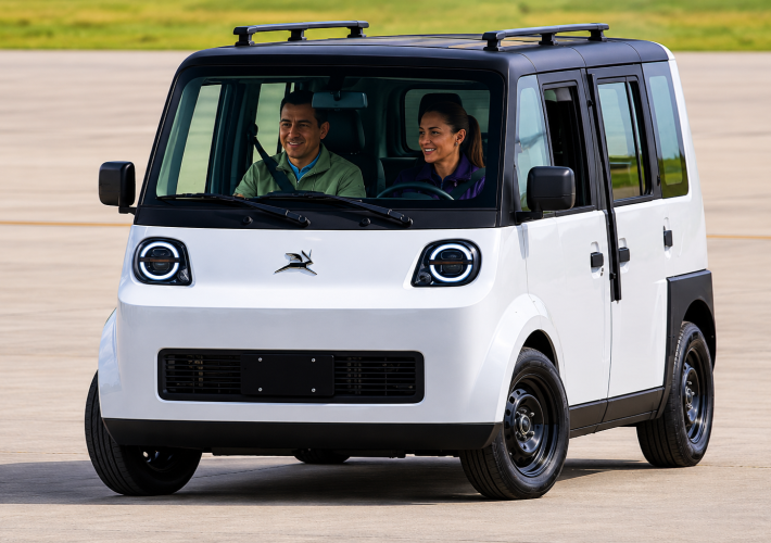 México mostró Olinia 1 como primer coche eléctrico nacional