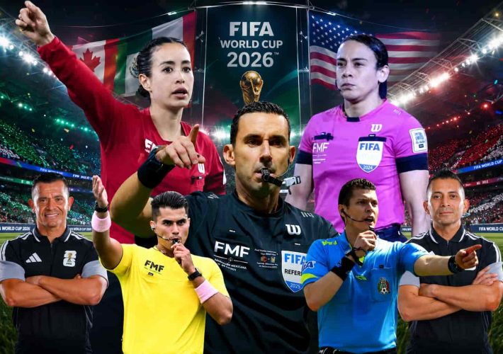 ¿Sabías que el Mundial también tiene Arbitros mexicanos?