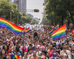 550 mil personas se reunieron para celebrar la 48va edición de la marcha LGBT+ en la CDMX