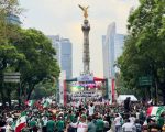 Reforma tuvo cierres viales y fiesta verde tras el triunfo de México