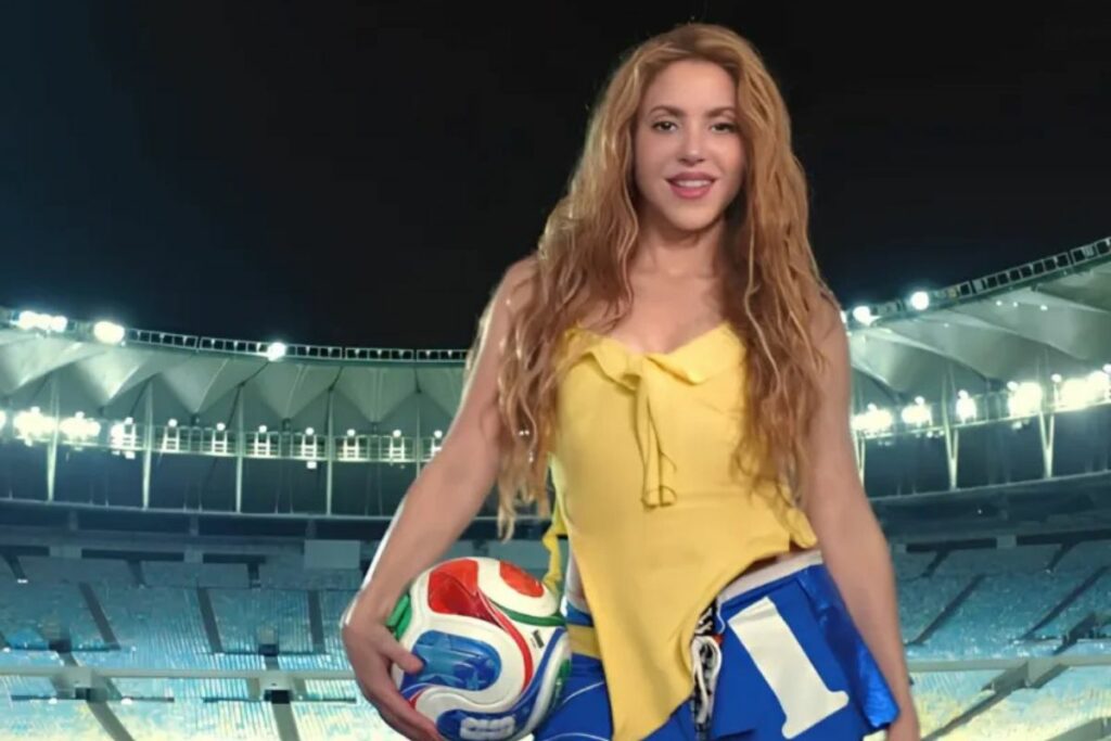 Shakira suma cuarto Mundial con «Dai Dai» en México