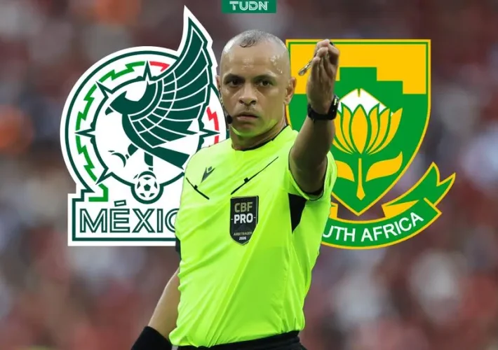 Wilton Sampaio será el encargado de dar el primer silbatazo del Mundial 2026