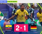 Ecuador escribió una de las páginas más importantes de su historia al vencer 2-1 a Alemania
