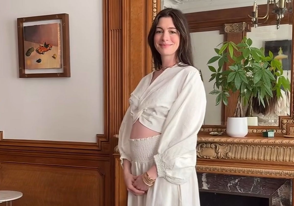 Anne Hathaway comparte emotiva noticia familiar