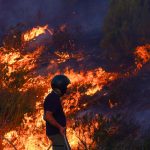 España y Francia enfrentan incendios fuera de control