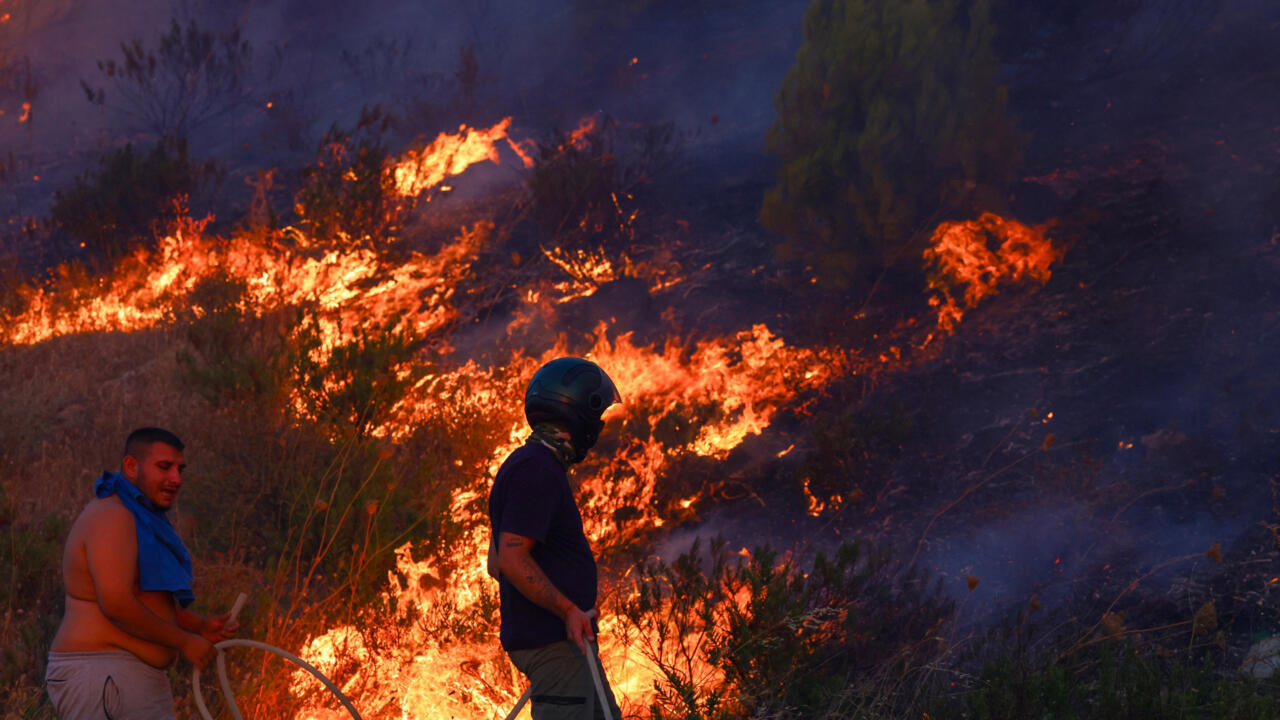 España y Francia enfrentan incendios fuera de control