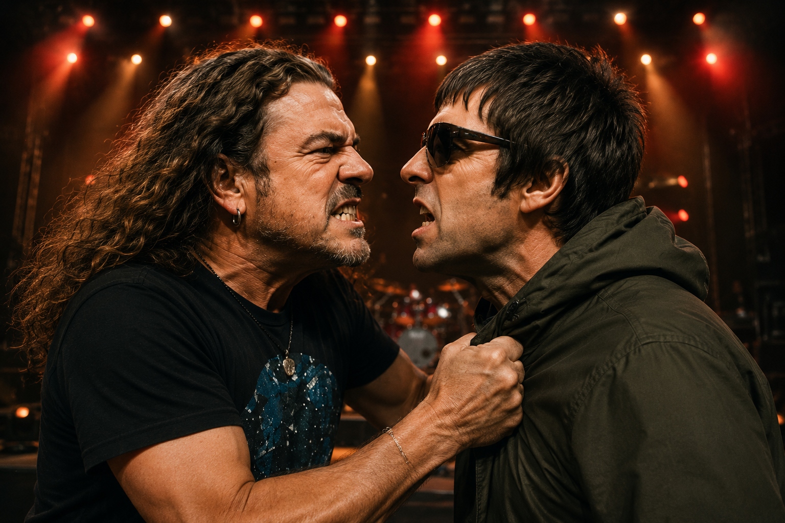 Liam Gallagher predice goleada y Fher de Maná responde