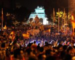 La Selección de España regresó este lunes a Madrid para celebrar con su afición la conquista de la Copa del Mundo