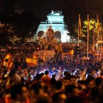 Madrid recibe a la Selección de España tras ganar el Mundial