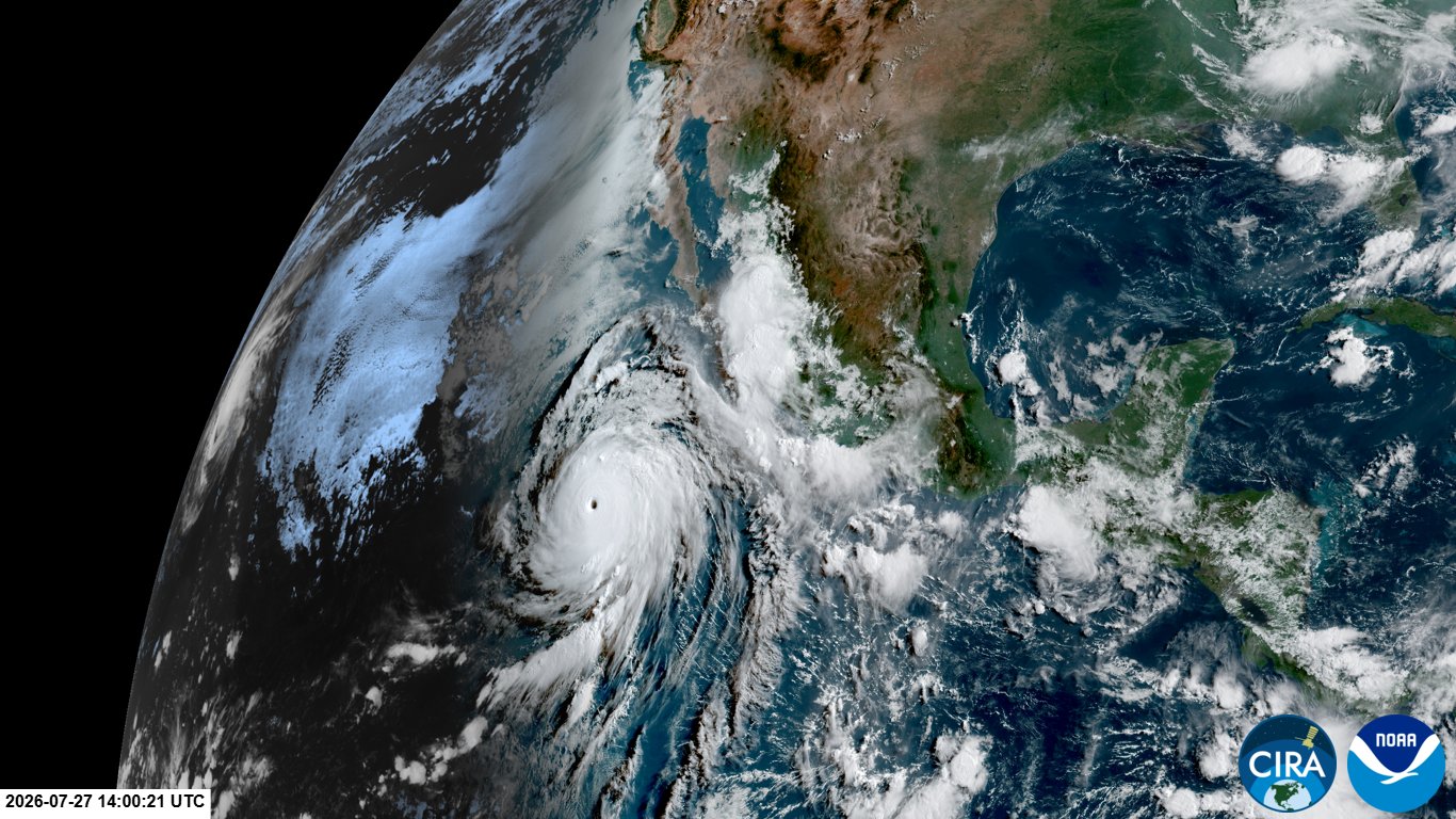 Genevieve se fortalece a categoría 5 frente a México