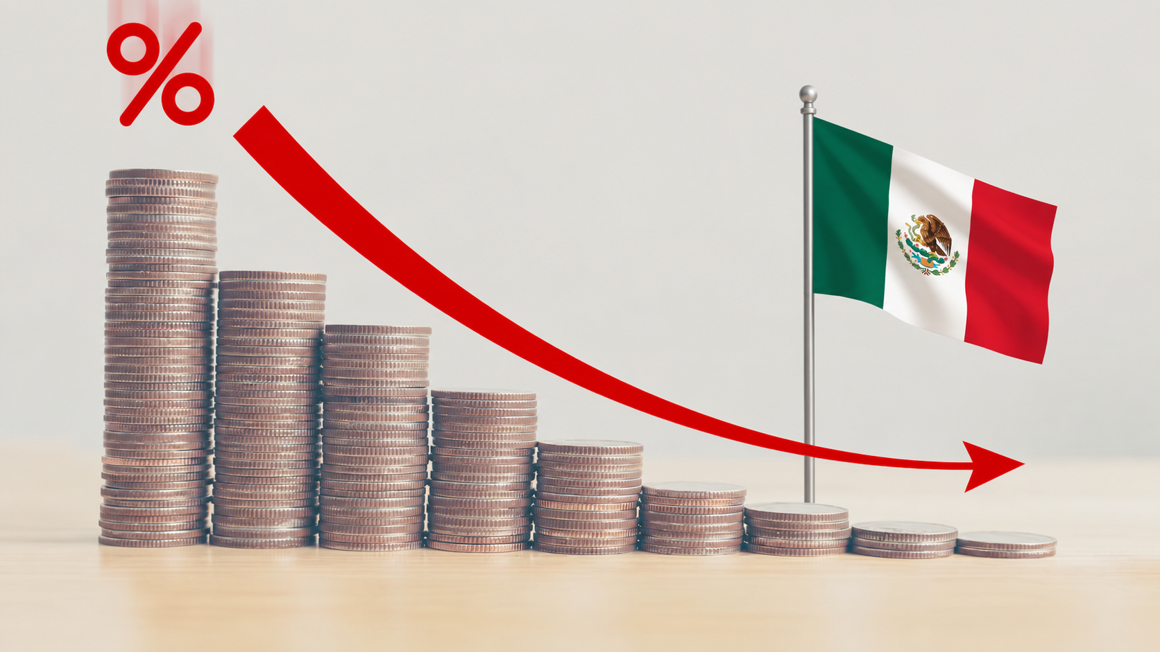 Inflación en México toca su nivel más bajo desde 2020