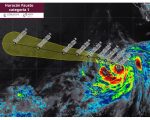 La tormenta Fausto evolucionó a huracán categoría 1 frente al Pacífico mexicano