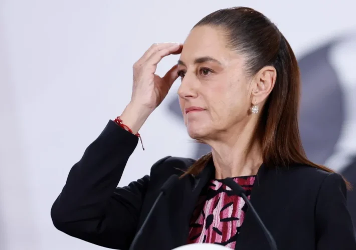 La presidenta de México, Claudia Sheinbaum, rechazó las acusaciones del mandatario argentino Javier Milei