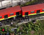 Un vagón del Metro se salió de la vía en Ticomán