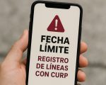 Líneas móviles sin registro son dadas de baja en México