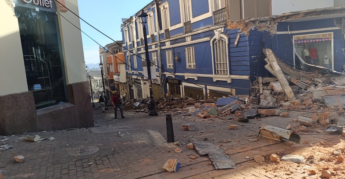 San José de Palmar registra nueva réplica tras terremoto